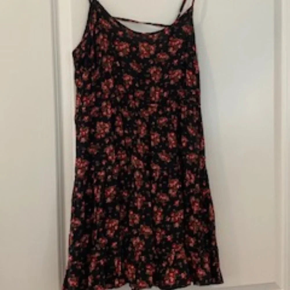 short flirty summer dress or swim coverup